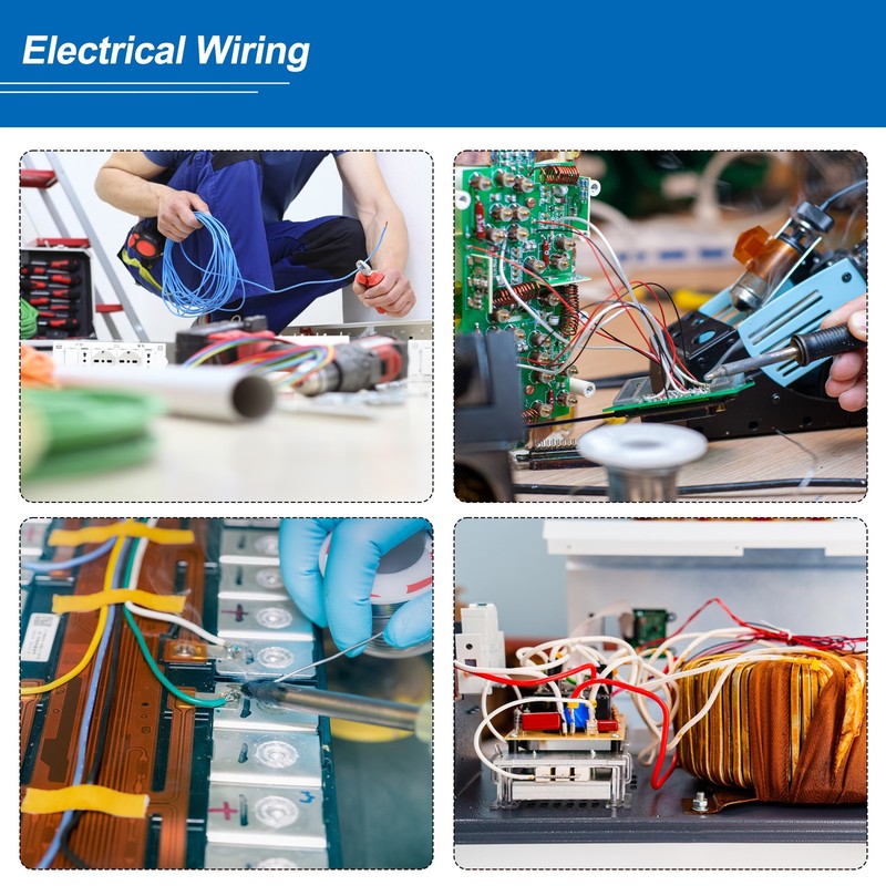 20AWG Stranded Wire PVC Hookup 30M/100ft Red, Electrical Wire UL1007 Spool gallery