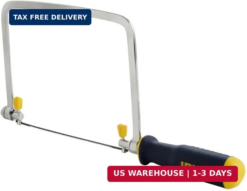 IRWIN Tools ProTouch Coping Saw (2014400), Blue & Yellow gallery