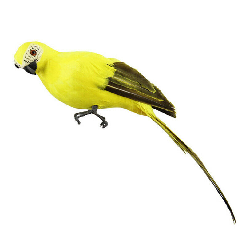 25CM 6PC Artificial Parrot Simulation Fake Birds Home Garden Yards Lawn Ornament gallery