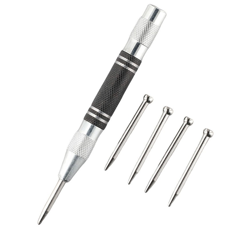 Practical Centre Punch Punch Needle Alloy Steel Automatic 5pcs/set Accessories gallery