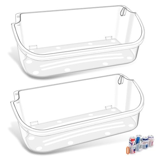 2 Pack Refrigerator Door Bin Replacement, Compatible with Frigidaire Models, Dur gallery