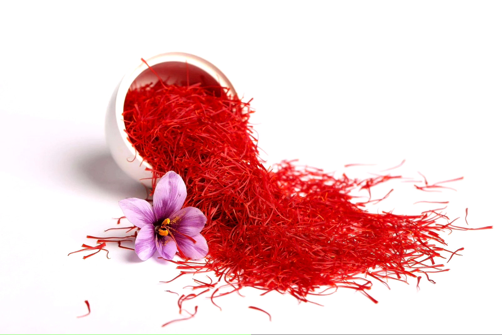 🔥 1 gram SUPER NEGIN GRADE A Pure Organic Red Saffron Spice * USA Seller 🔥 gallery