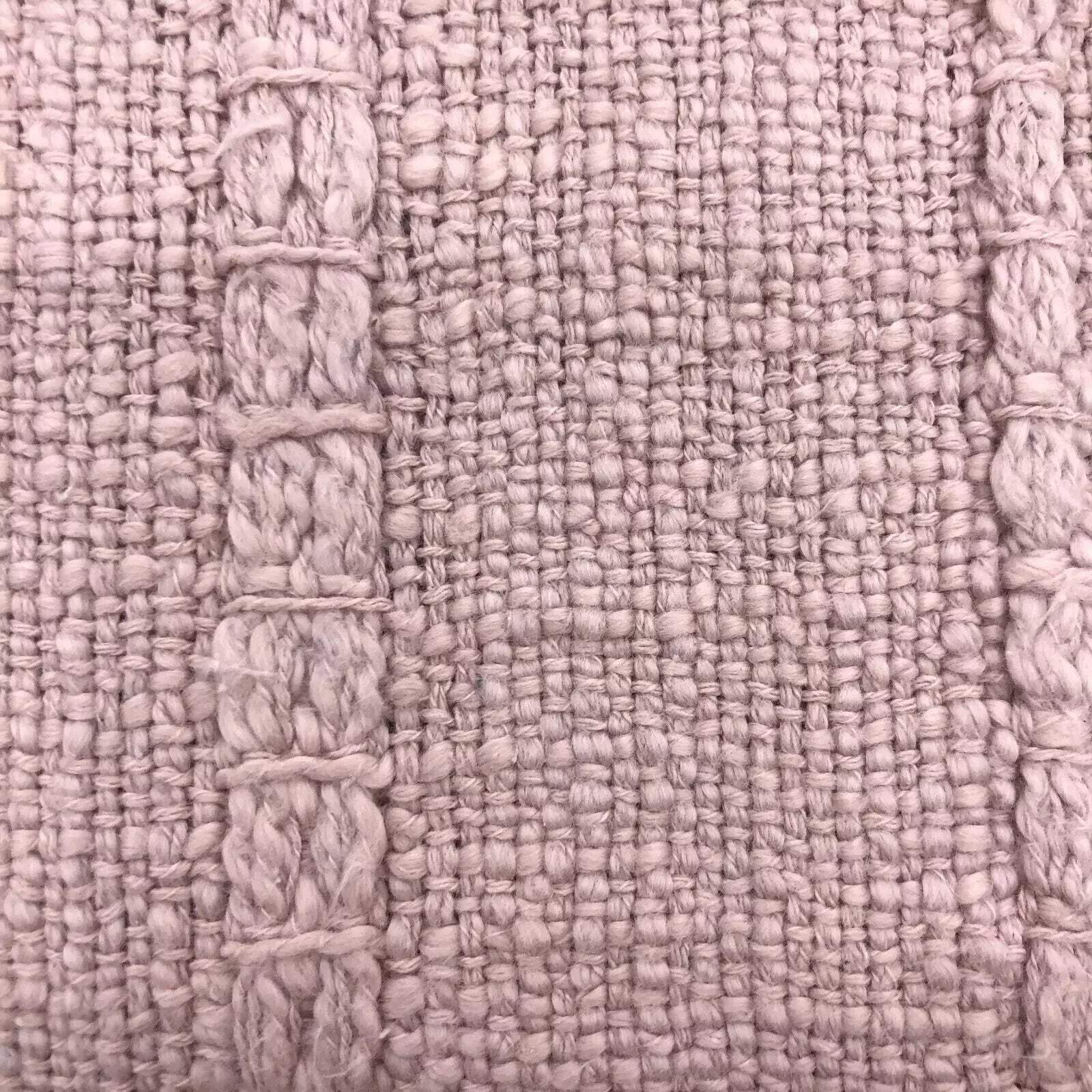 60"x86" Oversized 100% Cotton Bed Throw Blush - Threshold designed with Studio M gallery