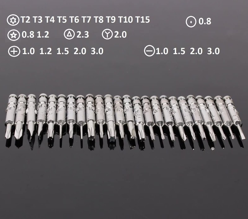 Screwdriver Set Torx Tools For MacBook iPhone Samsung PC Tablet Laptop 25 in 1 gallery