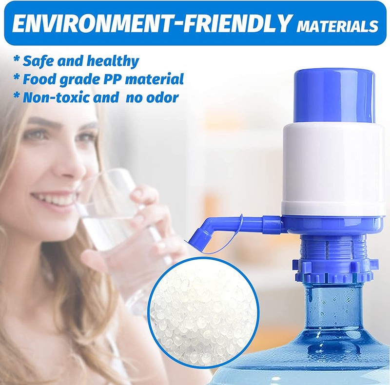 Hand Pressure Water Pump for 5 Gallon Bottle – Manual Water Dispenser Hand Pump gallery
