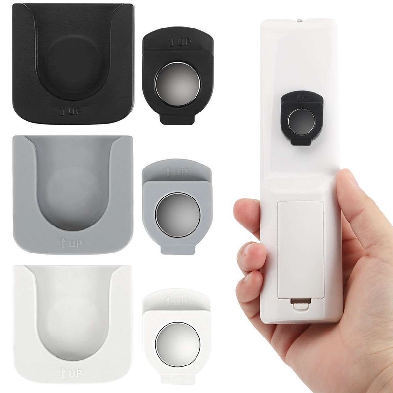 1/2/4PCS Remote Control Holder for Wall Magnetic Self-Adhesive Remote Organizer gallery