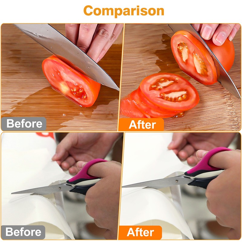 5pcs Diamond Grinding Sharpening Plate 200-1200 Grit Whetstone Stone for Knife gallery
