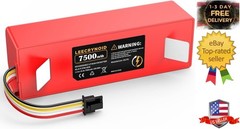 Upgraded 7500Mah 14.4V Replacement Battery for Roborock S4 S5 S6 S7 Q7 Max S50 S