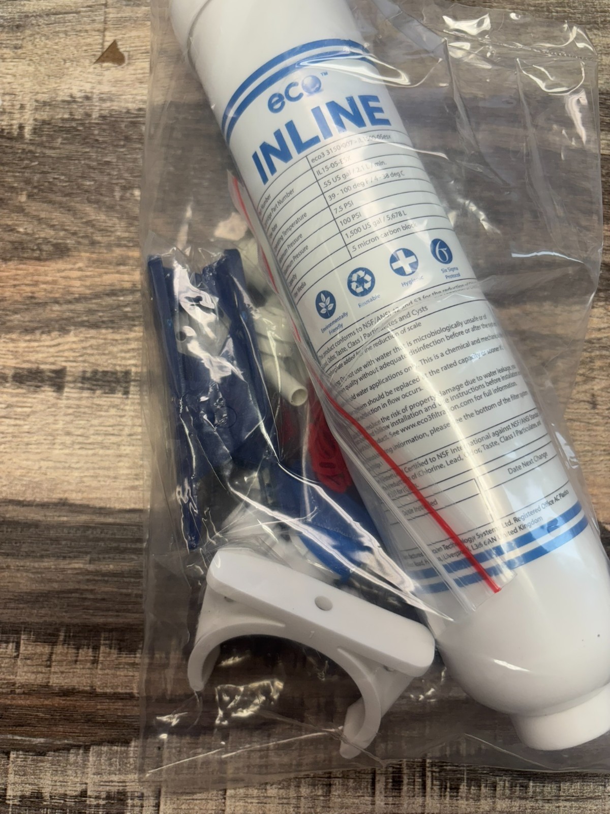 Eco Inline Refrigerator Water Filter ECO3 3150-007 **NEW SEALED** gallery