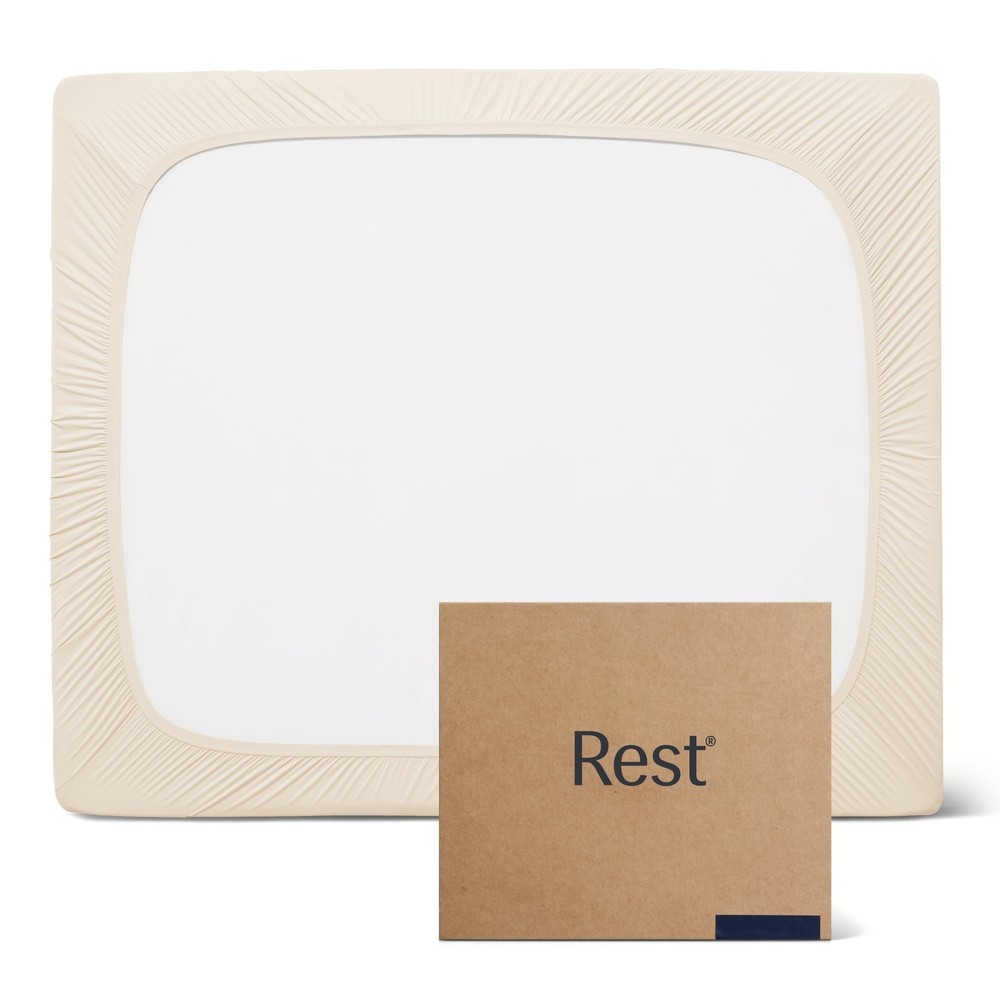 ® Evercool®+ Fitted Sheet, Full Size, Snow Ivory, 15" Deep (up to 18’’), Brea...