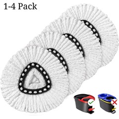 Microfiber Mop Head Replacement For O-Cedar Easy Wrin Spin Mop Easy Clean Refill