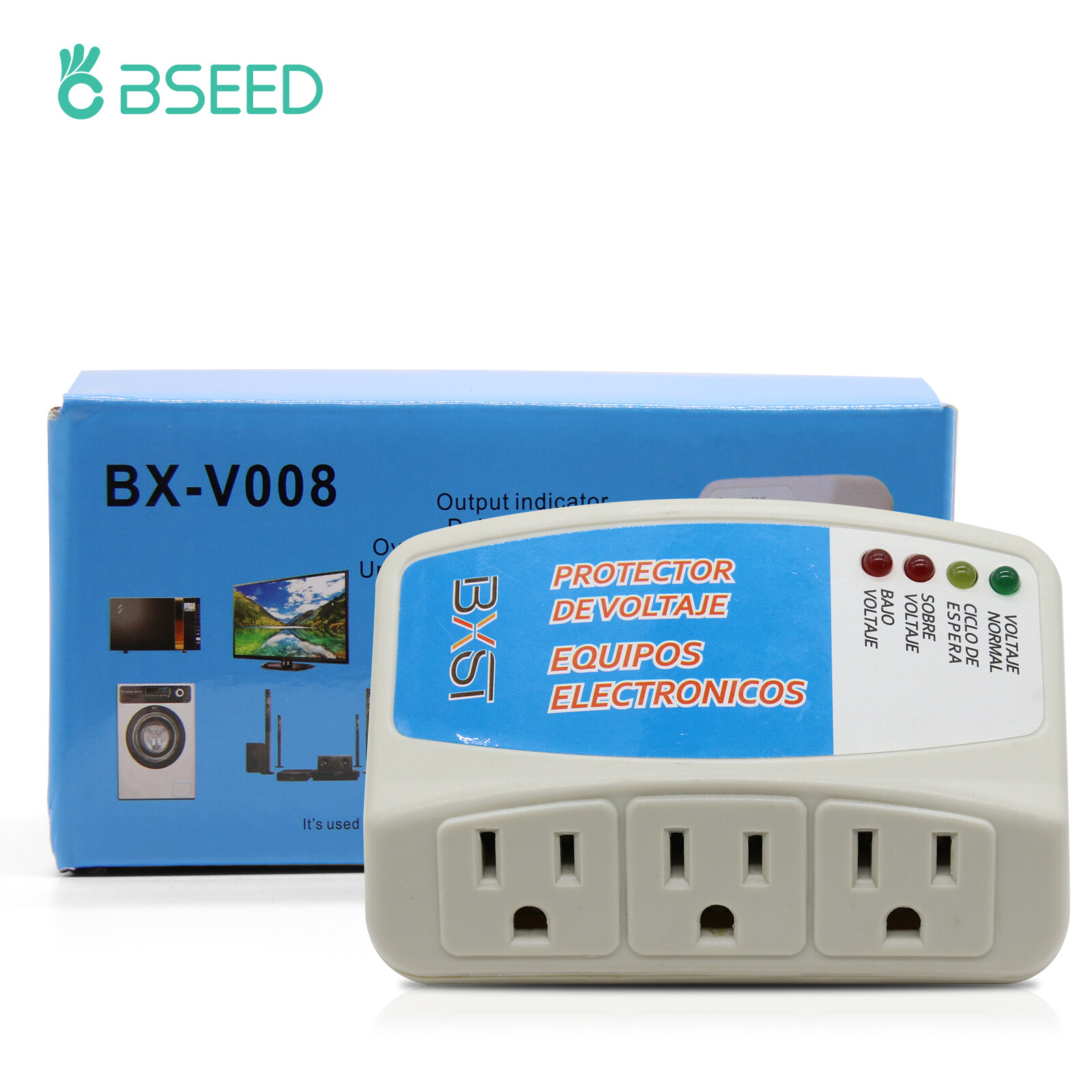 US Voltage Power Surge Protector 120V Refrigerator Brownout Appliance gallery