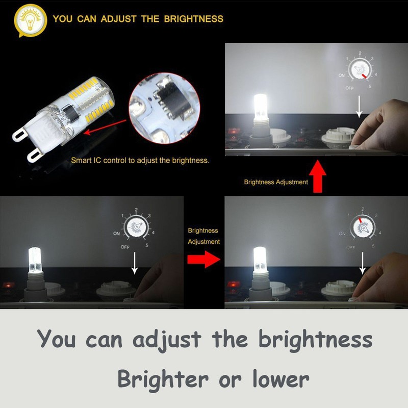 Mini G9 G4 LED Corn Bulb Dimmable Light E14 E12 6W 8W 10W 3014 SMD Lamp 110/220V gallery