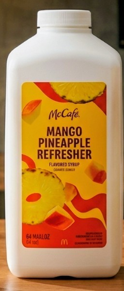 🌞🍸🍹McDonald's McCafe Mango Pineapple Refresher Flavored Syrup 🍹🍸🌞 gallery