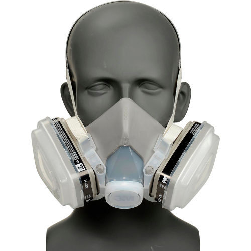 3M 7 IN 1 DISPOSABLE Half Face Respirator Facepiece Painting Spraying Pesticides gallery