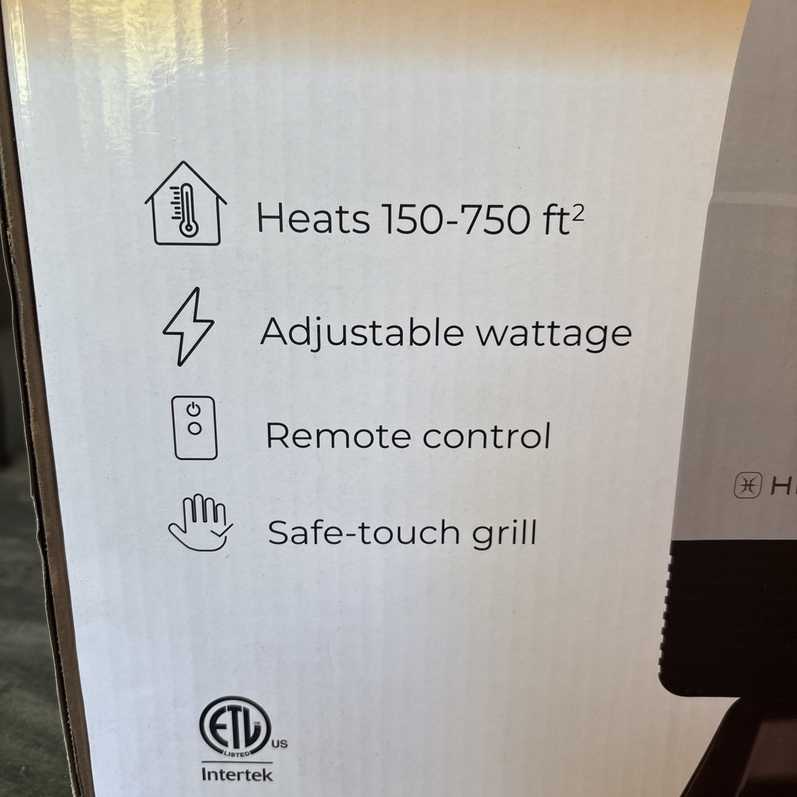 Heat Storm NIB Infrared Space Heater with Attachable Feet, Remote Control HS1500 gallery