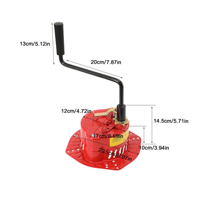 Hand Crank No-pull Starter Easy Quick Fast Pull Start Recoil Starter Assembly gallery