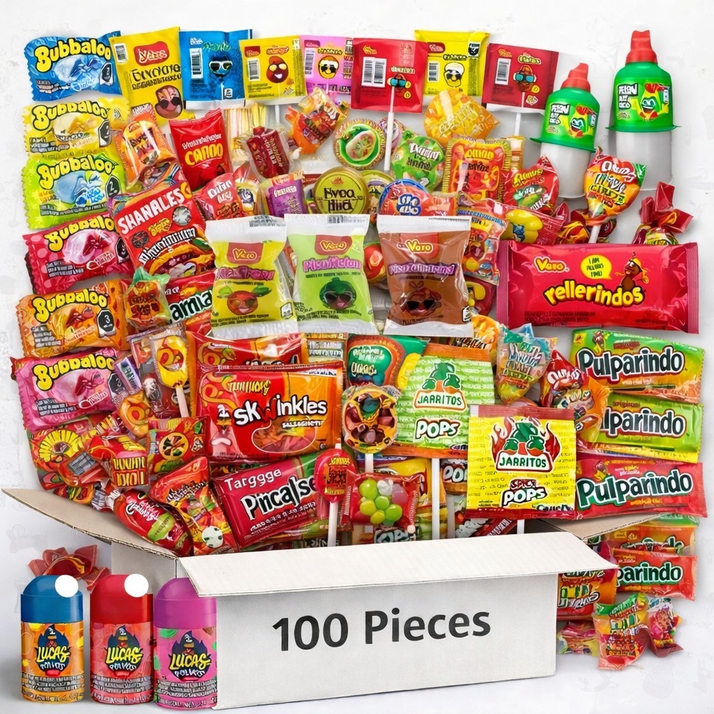 100 Piece Mexican Candy Variety Bulk Pack- Individually Wrapped Dulces Mexicanos gallery