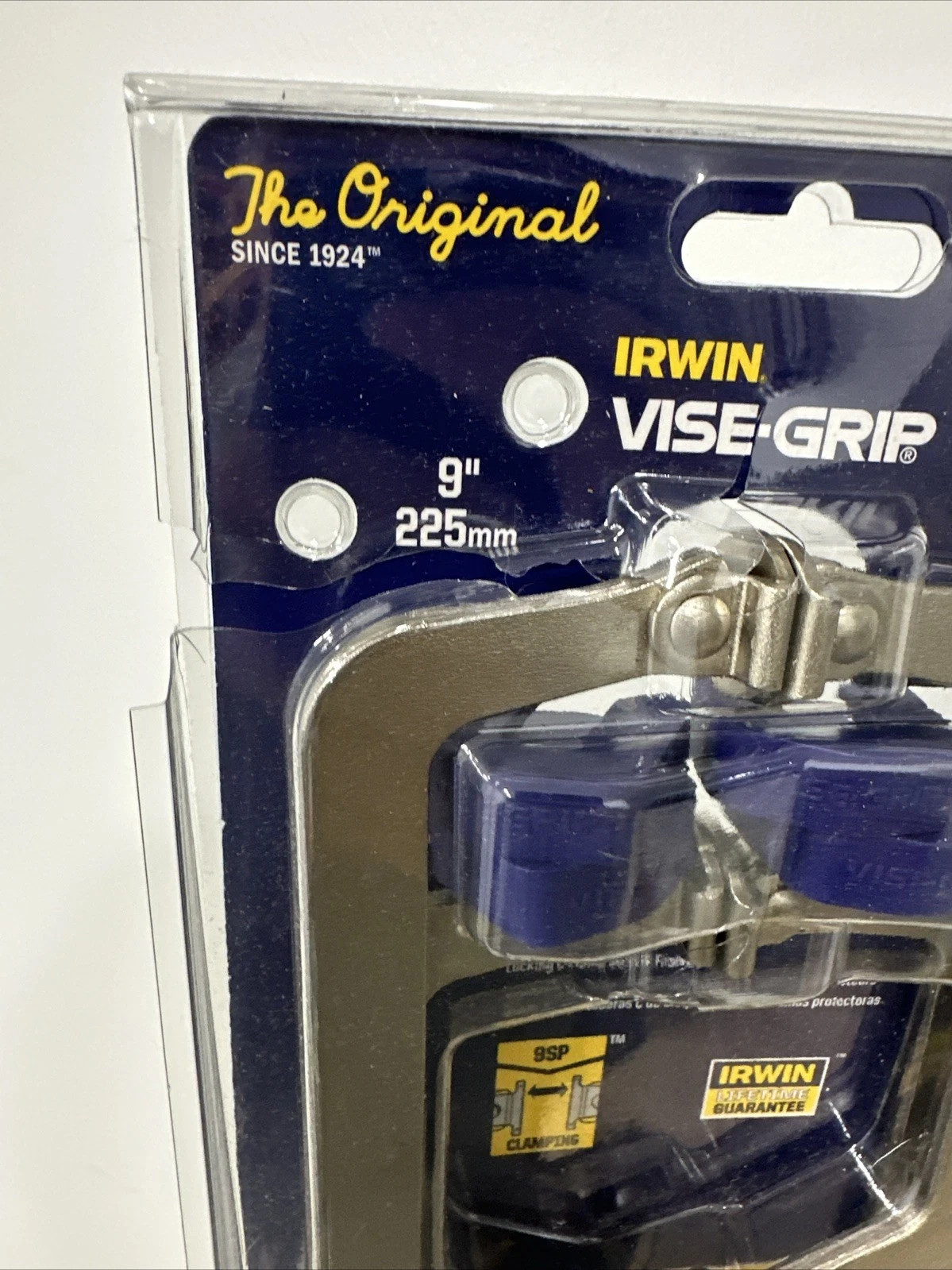 2pc Vise-Grip by Irwin Original 9" Locking C Clamp Set w/Protective Pads 45619 gallery