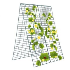 CUCUMBER TRELLIS Foldable A-Frame Small Grid 2 Pack 34″x 48″ TORIEXON