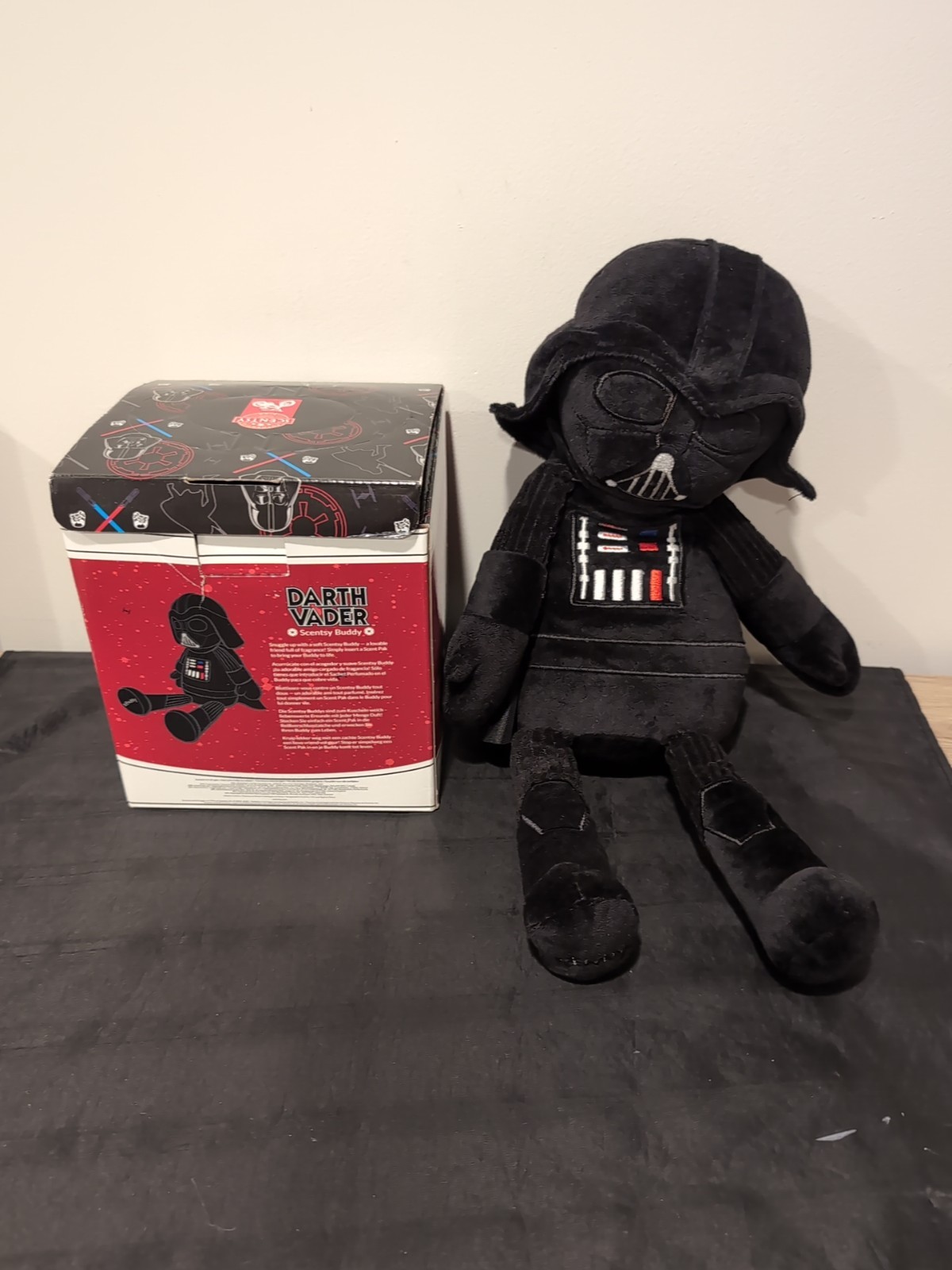 Darth Vader SCENTSY Buddy Black From Star Wars Plush Character No Scent Pack gallery