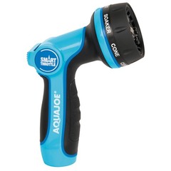 Aqua Joe Multi-Function Hose Nozzle with Smart Throttle and 7 Sprayer Patterns