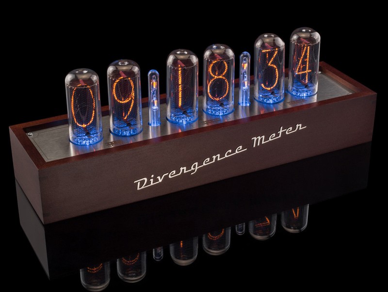 IN-18 NIXIE Tubes Clock Divergence Meter GPS Sync 12/24H FREE Shipping 3-5Days gallery