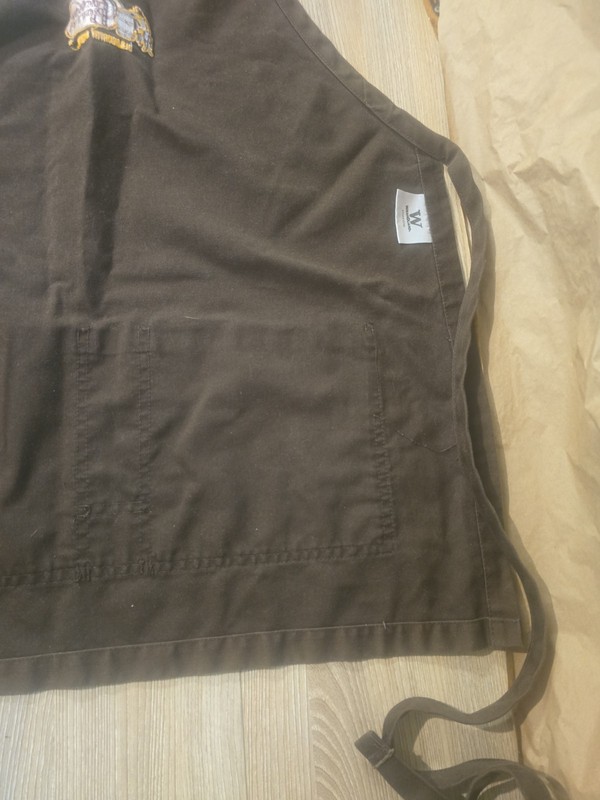 Genuine Cracker Barrel Brown Apron Embroidered logo adjustable uniform employee gallery