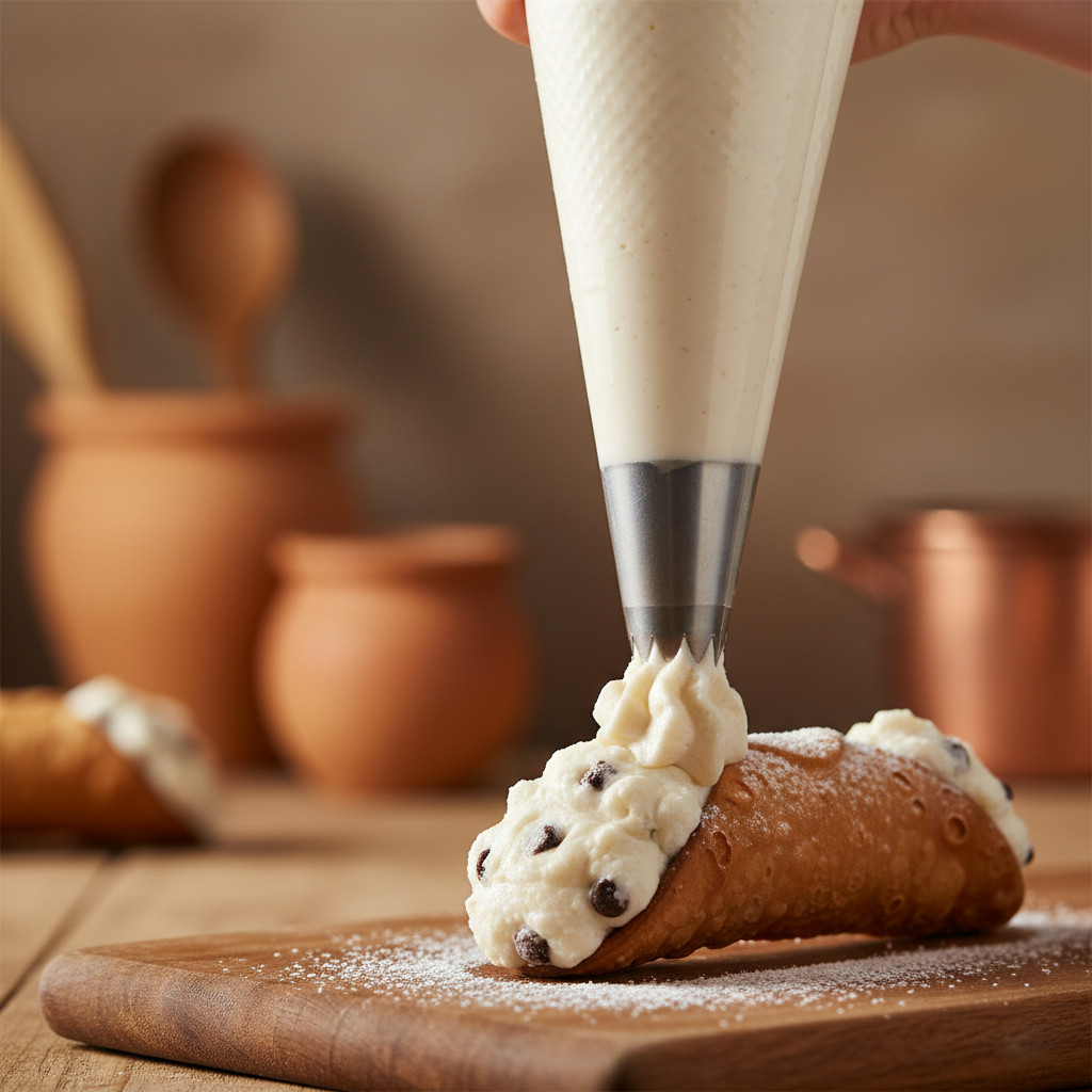 Sheep Ricotta Cannoli Cream 1kg – Authentic Sicilian Pastry Filling from Italy gallery