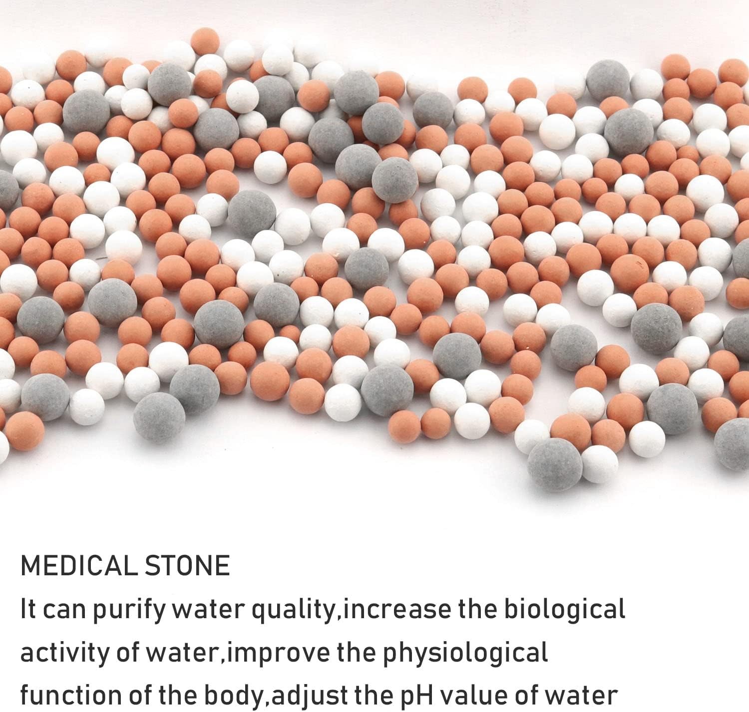 100 Grams Replacement Anion Mineral Bead Stone Ball Filtration Stone Bead Ball gallery