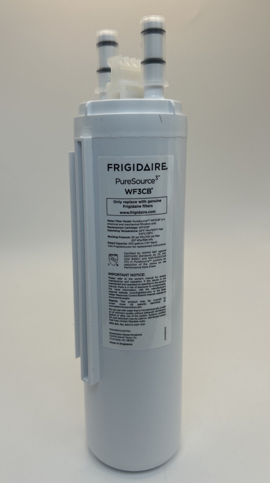 Frigidaire WF3CB Puresource 3 Refrigerator Water Filter NEW OPEN BOX!! gallery