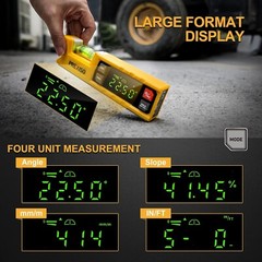 Magnetic Digital Level Digital Protractor 7″ Angle Finder 0-90° 0-180° w/Bubbles