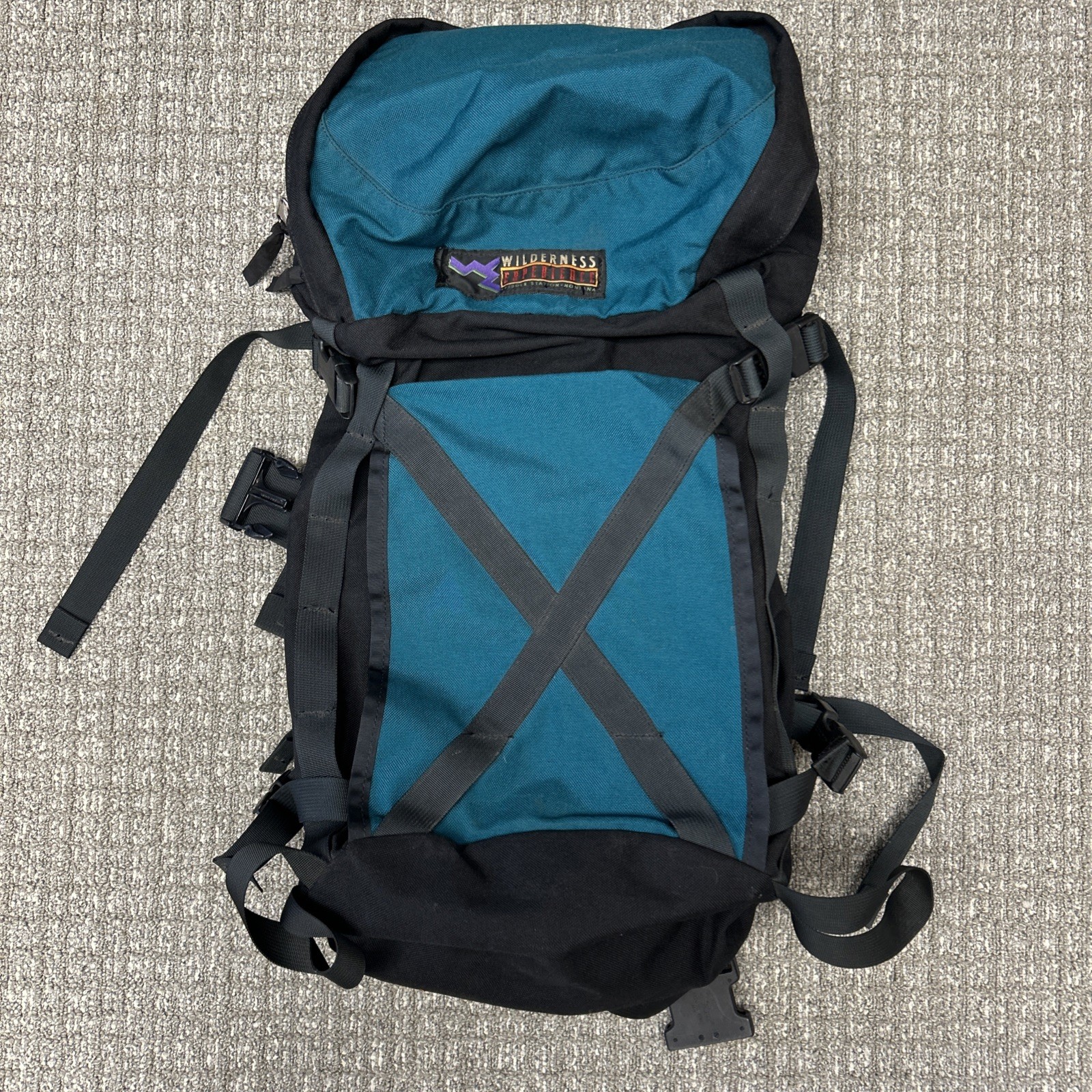 Wilderness Experience Green Backpack Bridger Station Montana Guide Type Pack