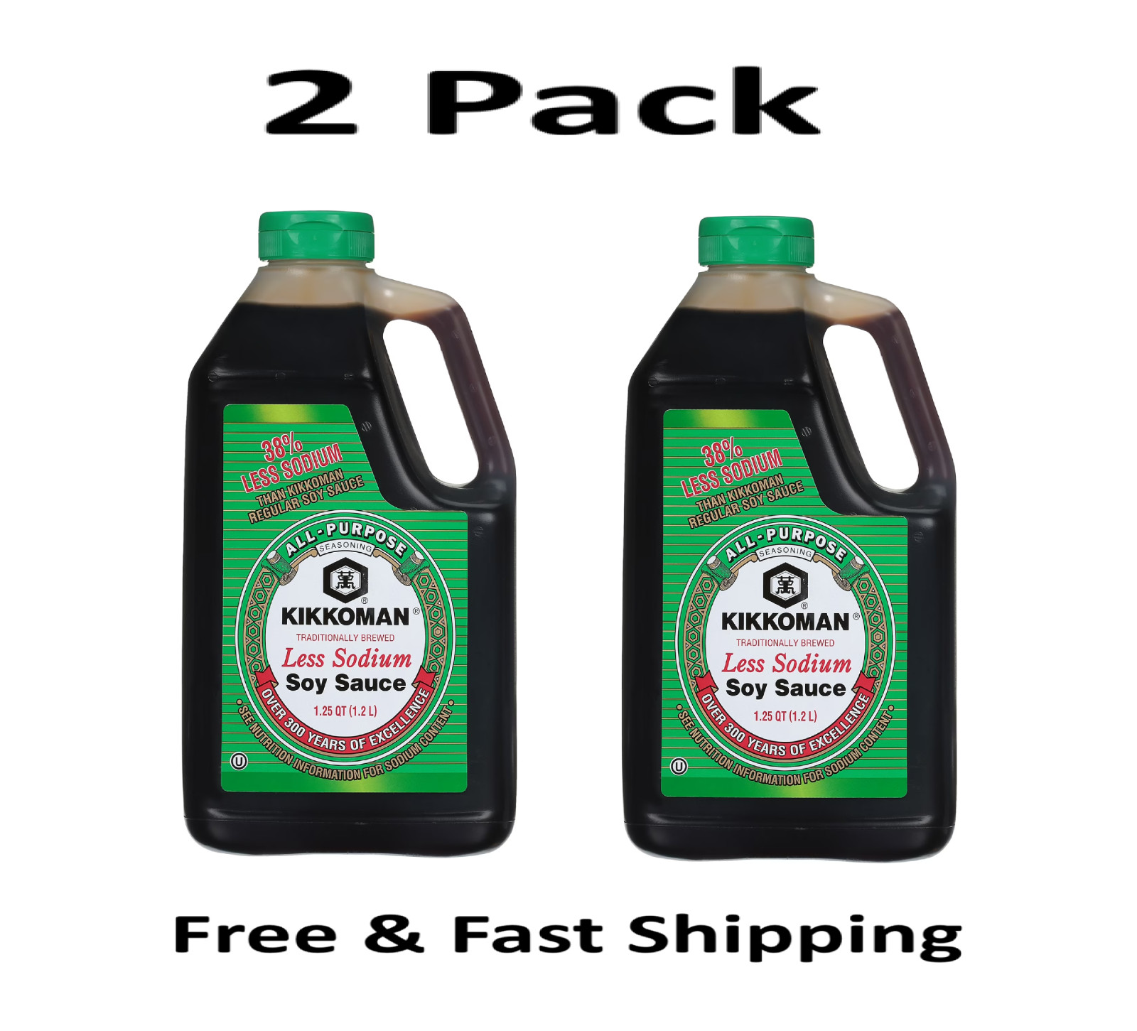 Kikkoman Less Sodium soy sauce, 40 oz Each ( 2 Pack) Free Shipping........ gallery