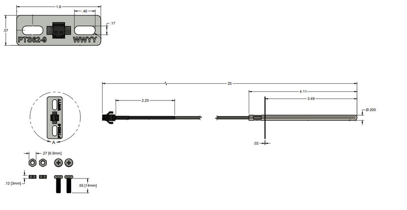 Replacement RTD Temperature Probe Sensor, Compatible with Pit Boss Pellet Grill gallery