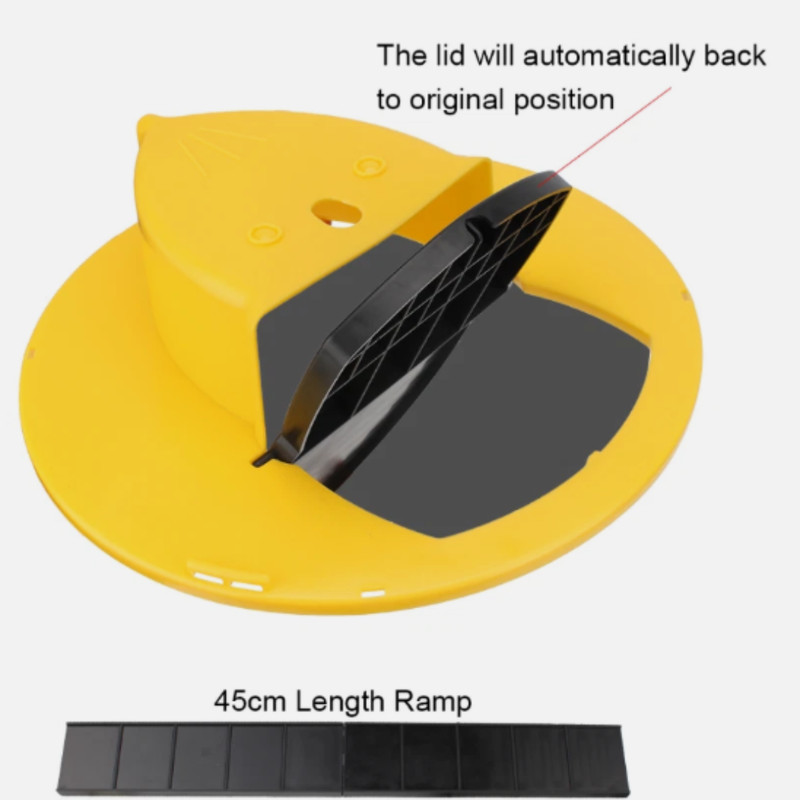 Mouse Rat Trap Flip & Slide Mouse Trap Bucket Catcher Mousetrap Slide Bucket Lid gallery