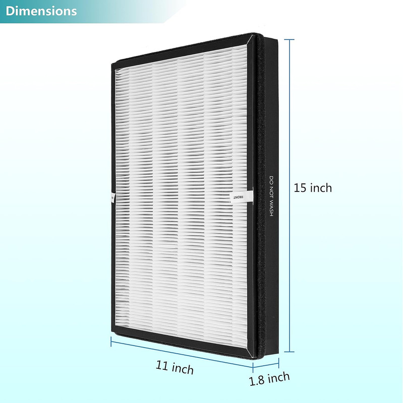 TTAP003 Replacement Filter, Compatible with Taotronics TT-AP003 Air Purifier gallery