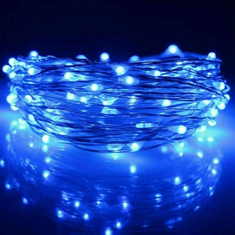 100 LED Fairy String Lights for Christmas Wedding Party Home Outdoor Decor Lamps gallery
