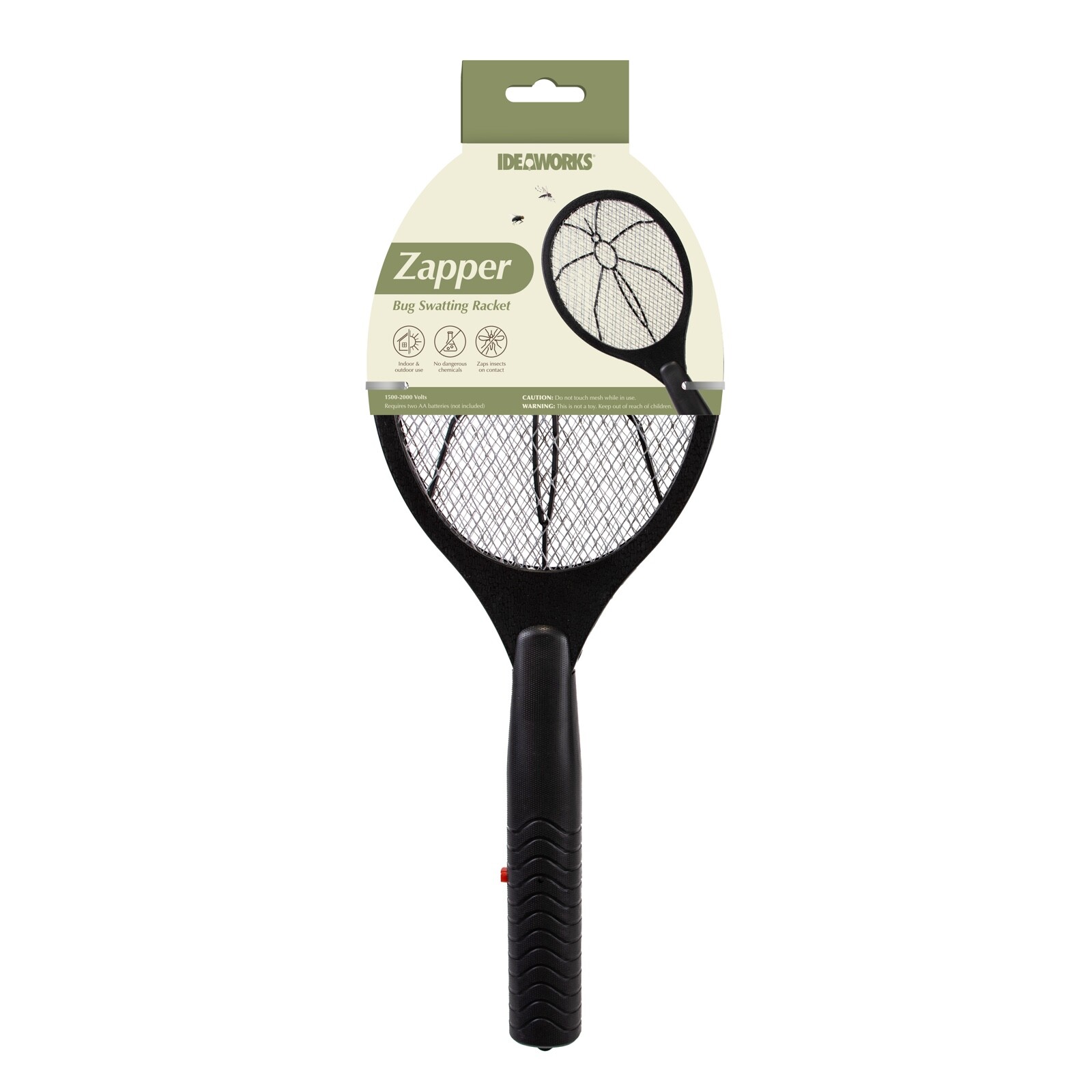 Electric Bug Zapper Fly Swatter for Mosquitoes Bugs Indoor Outdoor Racket NEW gallery