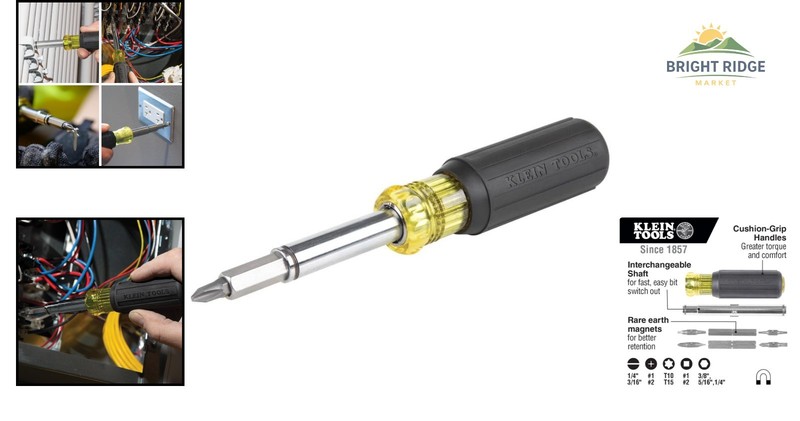 Versatile 11-in-1 Screwdriver with Magnetic Tip and Nut Driver Sizes Included gallery