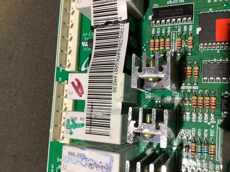 Samsung DA41 00596H Refrigerator Control Board AZ115557 | NR2149 gallery