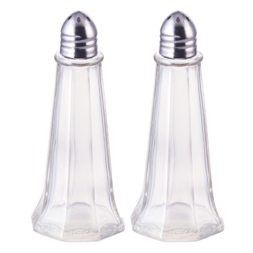Tower salt & pepper shaker Commercial Restaurant style 1 Oz. each gallery