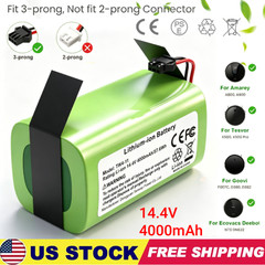 Replacement Battery for Eufy RoboVac 11/11S 12 15C 15T 25C 30C 35C 14.4V 4000mAh