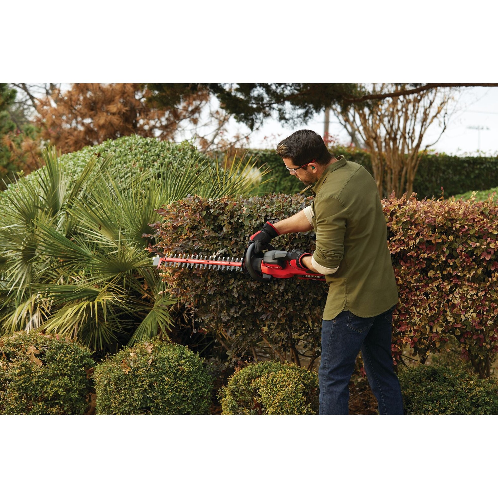CRAFTSMAN V60 Cordless 24-In. Hedge Trimmer Kit (2.5Ah) - CMCHTS860E1 gallery