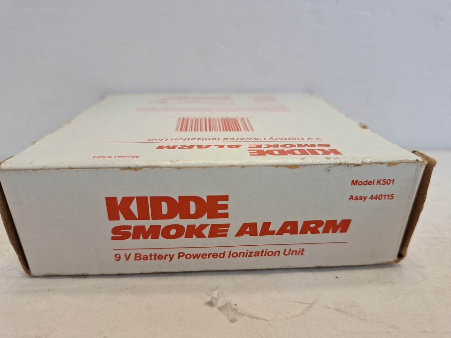 Kidde Basic Smoke Alarm Model K501, White, Battery Operated NOS gallery