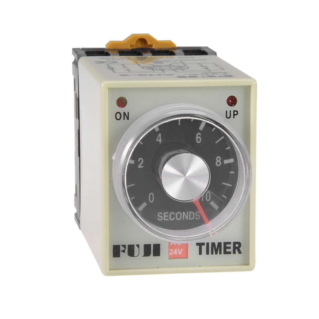 Time Relay 24VAC 10S 8 Terminals Range Adjustable Delay Timer AH3-3 base gallery