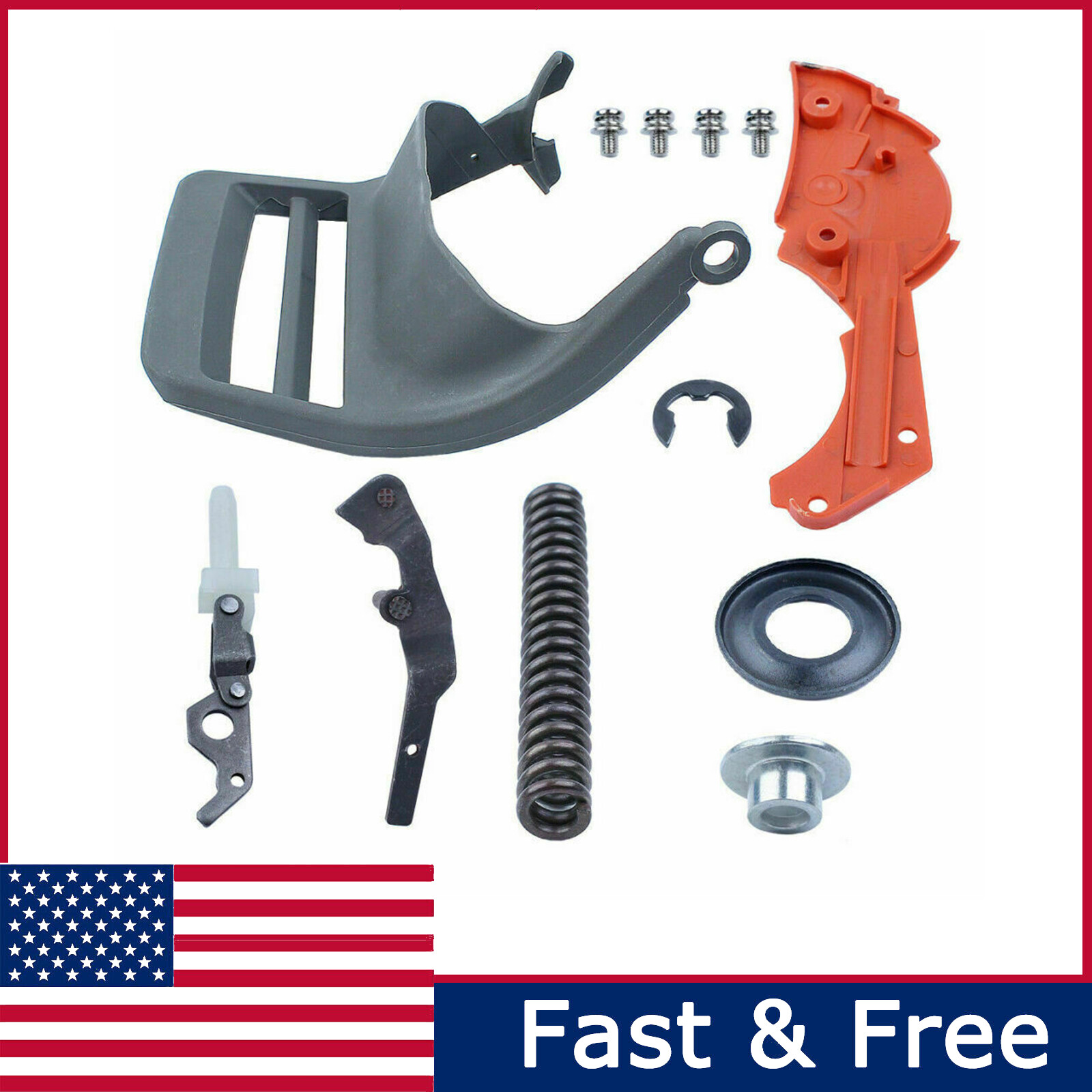 Chain Brake Handle Cover Sleeve For Husqvarna 362 365 371 372 372XP Chainsaws gallery