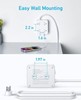 Anker 341 Surge Protector Power Strip 2000J, 8 AC Outlet Extender with 2 USB-A gallery