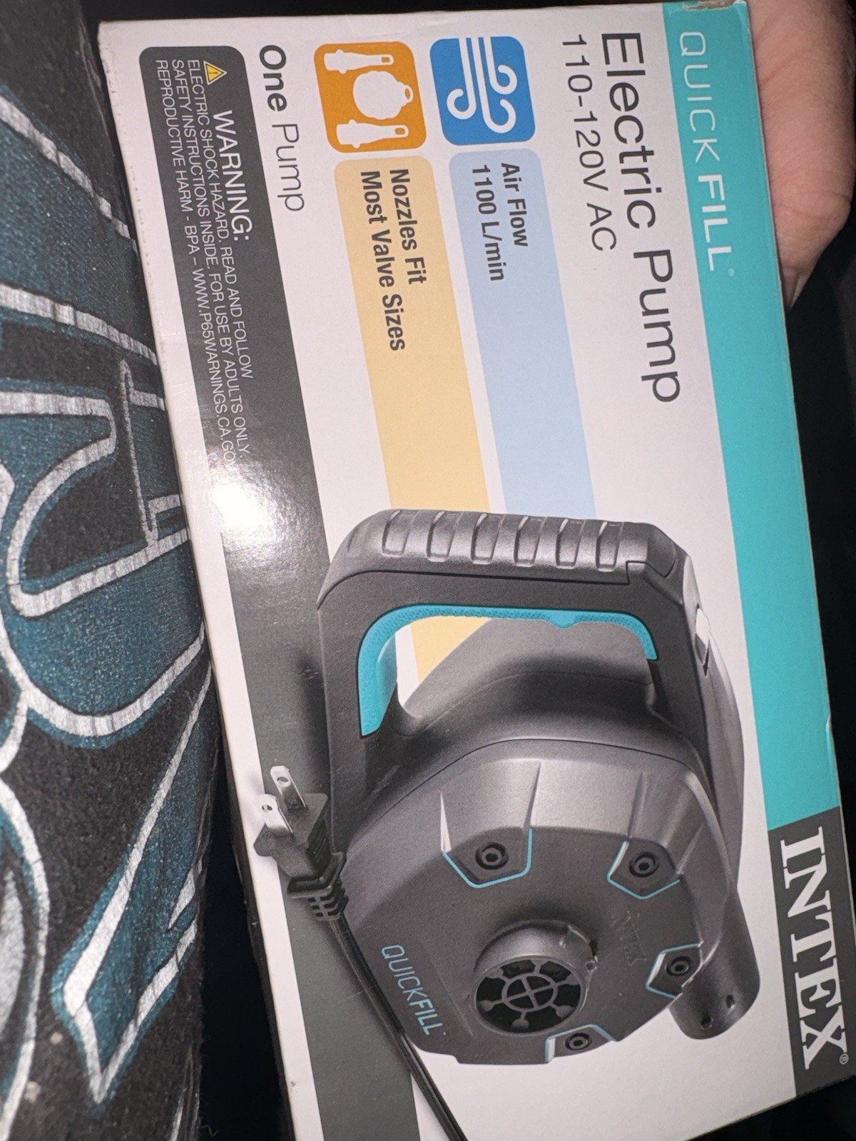 Intex 66639E Quick-Fill 120V AC Electric Air Pump gallery