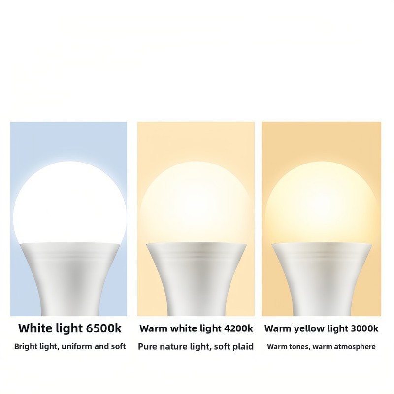 LED Light Bulbs 100 Watt Equivalent 12W LED Bulb 3 Color White/Warm/Natural E26 gallery